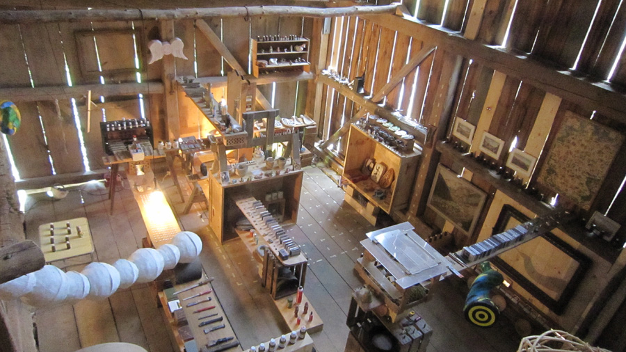 Wunderkammer, The Archive of a thousand lives, Lugnez, Jura, Switzerland, Franzueli Rechsteiner's barn by Jay Rechsteiner